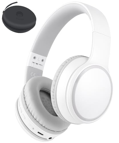 E9 Over Ear Bluetooth Headphones for Kids Children Boy Girl Adult, Stereo Foldable Wired/Wireless Headphones with Microphone for School Travel Tablet