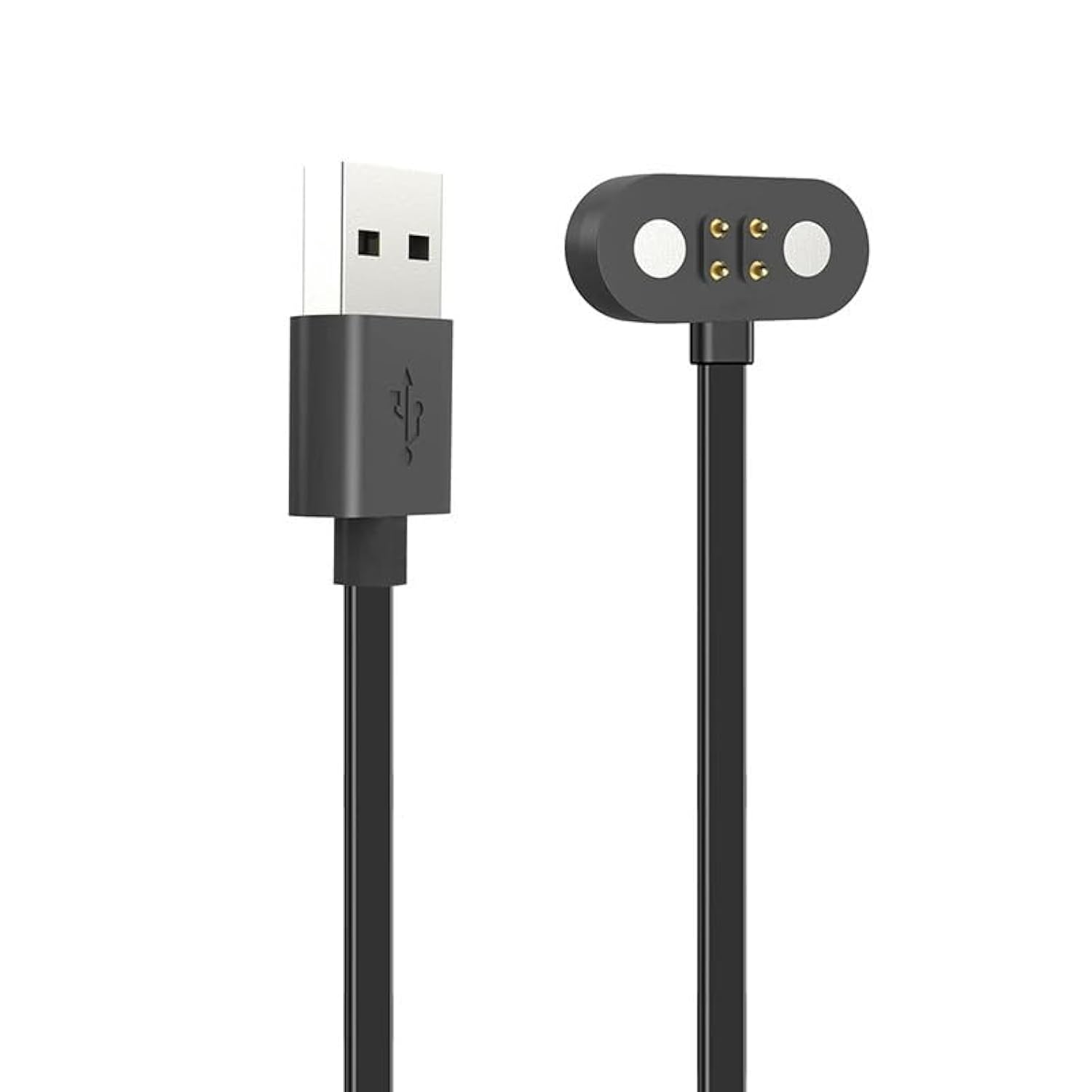 4Pin Magnetic Charging Cable For Run Plus, Purra Run, Haptifit Terra, Aerra Wireless Bluetooth Bone Conduction Headphones,Open-Ear Bluetooth Headphones Charger Usb Charging Cord