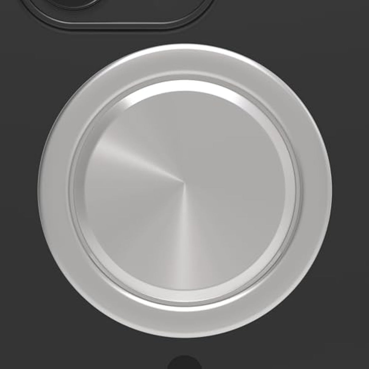 Ultra Thin MagSafe Grip: 10x Expandable, Removable for Wireless Charging, Steel