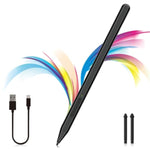 Stylus Pen For Microsoft Surface Pro11/10/9/8/X/7+/6/5/4/3, Surface Go 4/3/2/1, Surface Laptop1-6/Studio/Book 3/2/1 With Eraser Side Button,Palm Rejection,Tilt Function,1024 Pressure