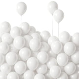 160 Pcs 5" Matte White Latex Balloons for Wedding Birthday Party