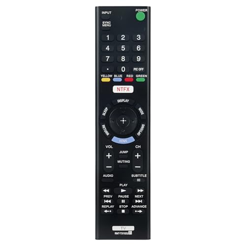 New RMT-TX102U Replaced Remote fit for Sony TV KDL-32R500C KDL-40R510C KDL-40R530C KDL-40R550C KDL-48R510C KDL-48R530C KDL-48R550C 149298011