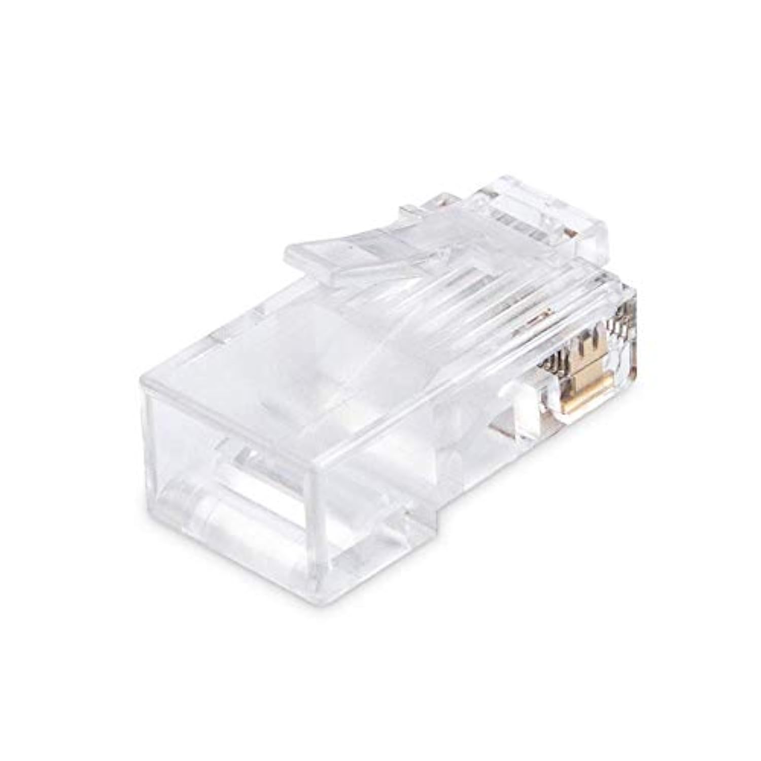Cable Matters 100-Pack RJ45 Modular Plugs for Solid or Stranded UTP Cable, RJ4