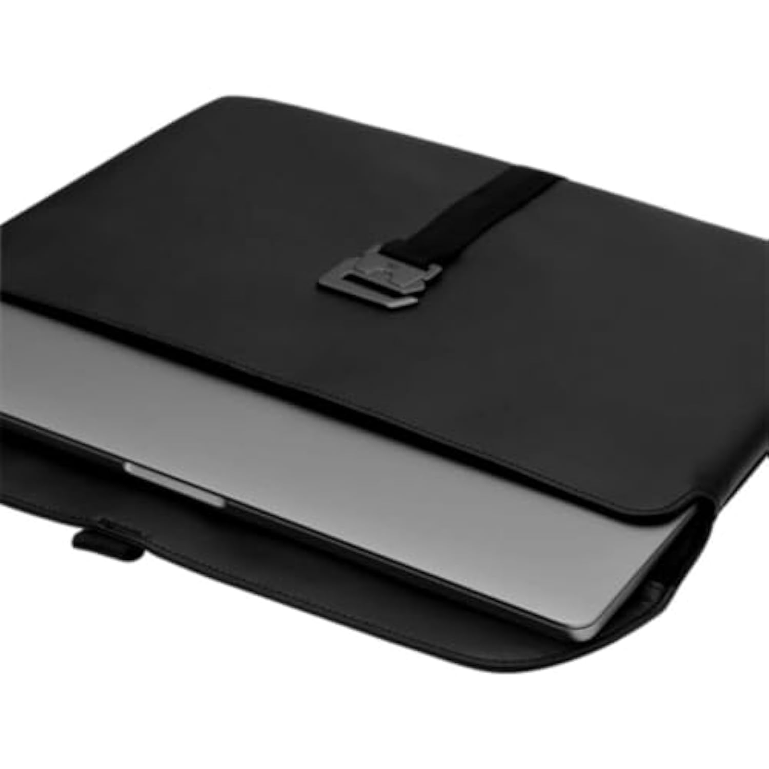 The Essential Laptop Sleeve - 16" Protective Nylon Laptop Case For Travel, Lightweight & Durable, Computer Carrying Bag, Compatible With Macbook Pro - Black Out