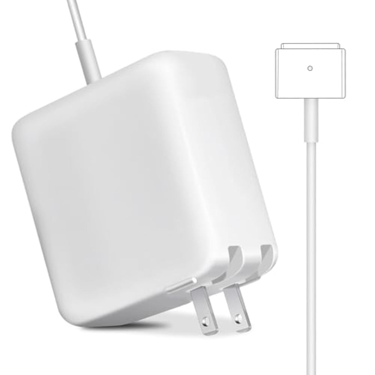 Charger Replacement For Mac Book Air Ac 45W Power T-Tip Shape Connector Power Adapter,Charger For Mac Book Air 11 Inch And 13 Inch?2012-2017?