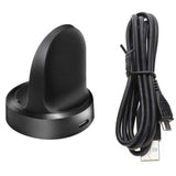 Replacement Charging Cradle for Samsung Gear S3 Classic/Frontier Smartwatch Black