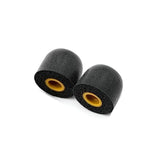 Tripowin Tp45 Spiral Groove Memory Foam Eartips, 2 Pairs In Ear Monitor Ear Plugs Suitable For 4.5Mm-6.5Mm Earphone Nozzle (M)