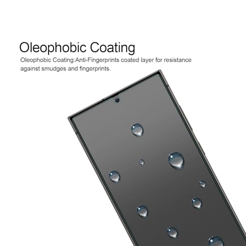 (2 Pack) Designed For Samsung Galaxy S25 Ultra Tempered Glass Screen Protector, Anti Scratch, Bubble Free