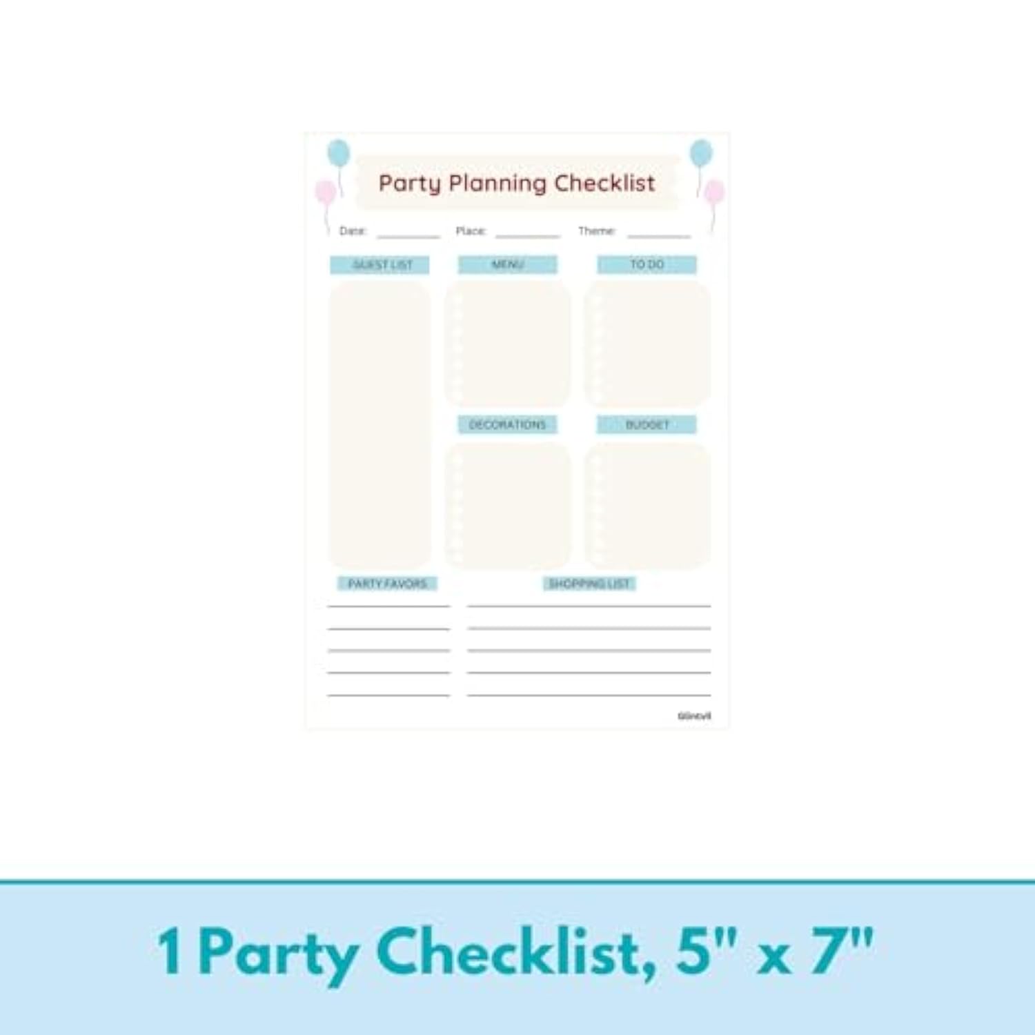 Unique Peppa Pig Party Favor Bags Pack - 16 Peppa Pig Goodie Bags, Checklist - Birthday Party Decorations, Birthday Party Supplies, Officially Licensed