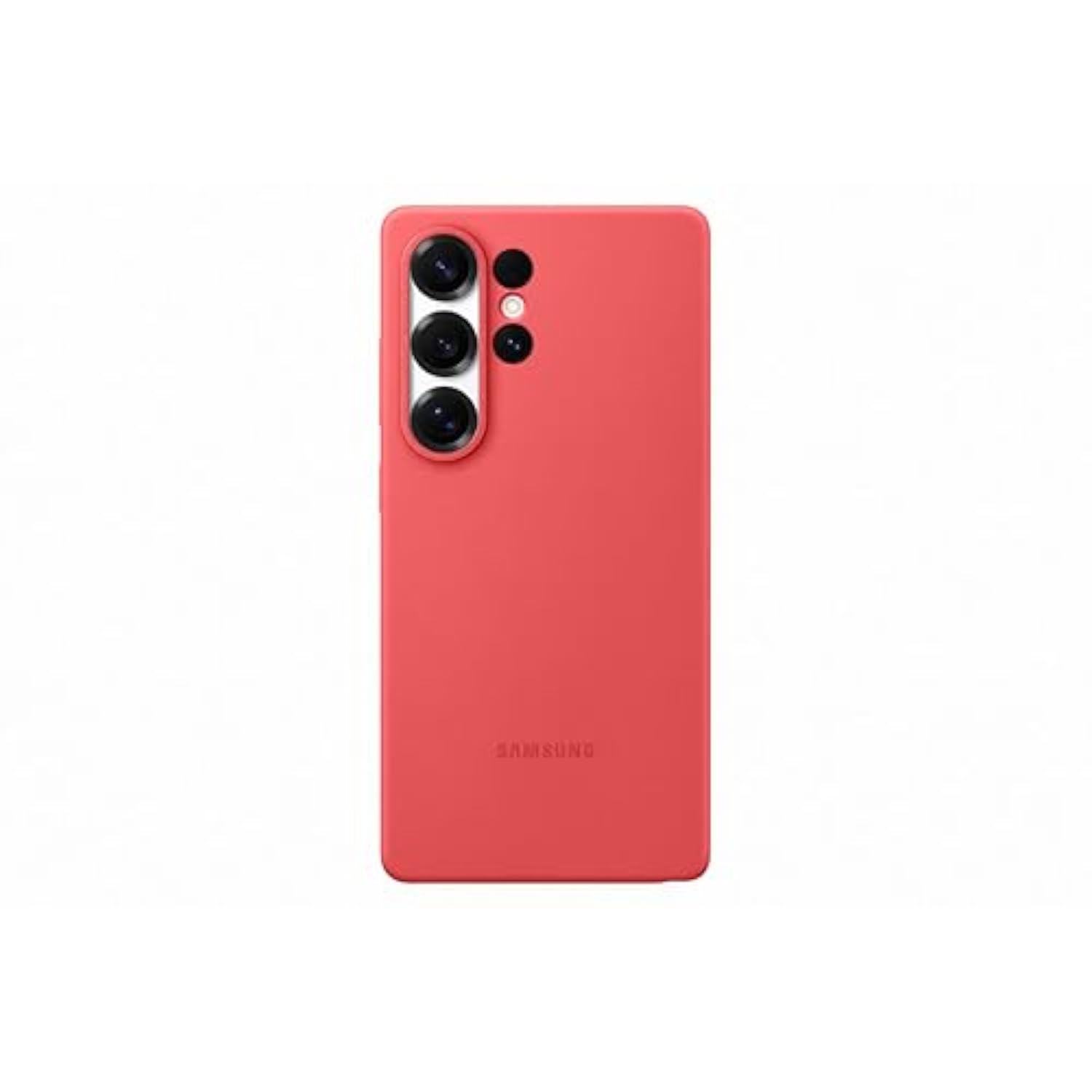 Samsung EF-PS938 Silicone Smartphone Case for Galaxy S25 Ultra, Mobile Phone Case, Silicone, Protective Case, Shockproof, Thin and Grippy, Red