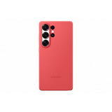Samsung EF-PS938 Silicone Smartphone Case for Galaxy S25 Ultra, Mobile Phone Case, Silicone, Protective Case, Shockproof, Thin and Grippy, Red