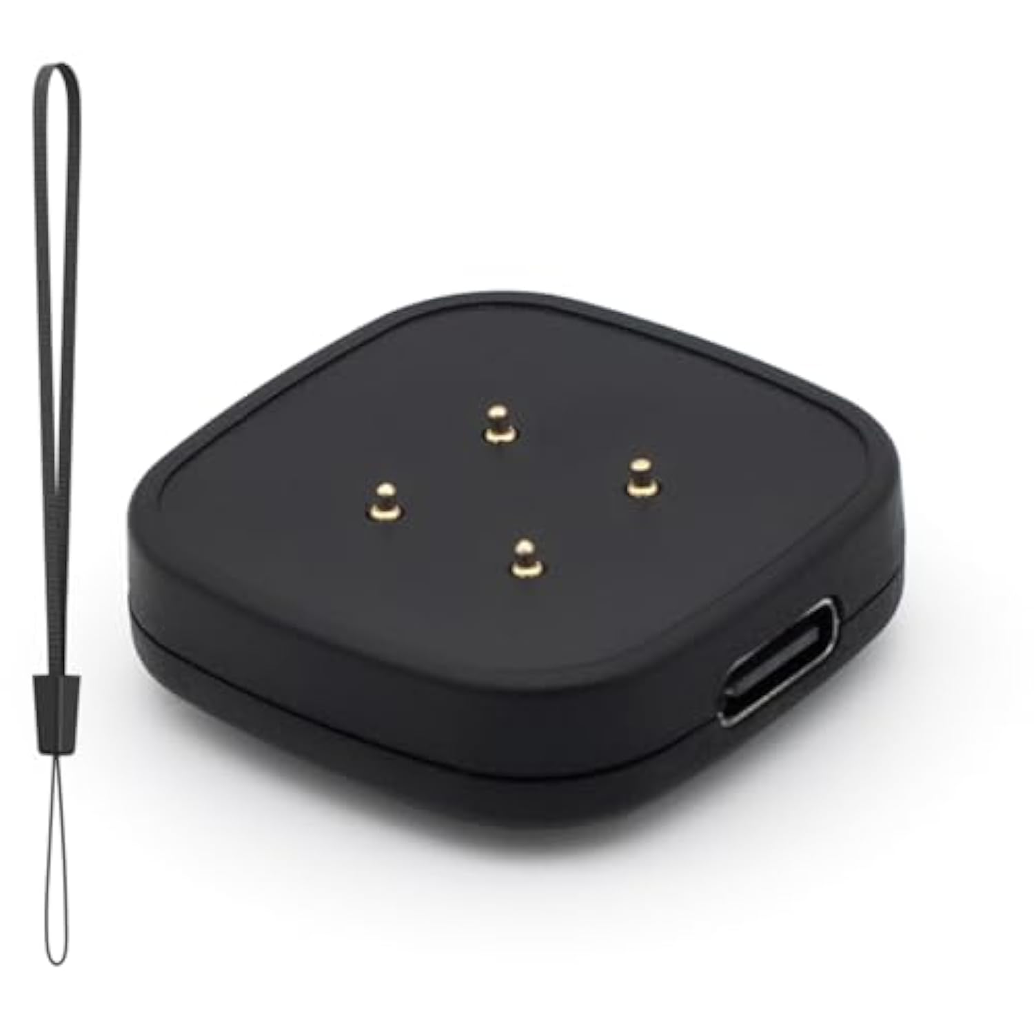 Charger Adapter For Fitbit Sense 2 / Sense/Versa 4 / Versa 3, Portable Wireless Charging Cable Converter Dock Station Compatible With Fitbit Versa 4/3 / Sense 2 / Sense Smartwatch