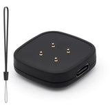 Charger Adapter For Fitbit Sense 2 / Sense/Versa 4 / Versa 3, Portable Wireless Charging Cable Converter Dock Station Compatible With Fitbit Versa 4/3 / Sense 2 / Sense Smartwatch