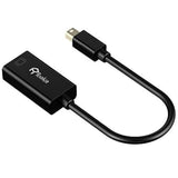 Rankie Mini DisplayPort (mini DP) (Thunderbolt) to HDMI Adapter, Black