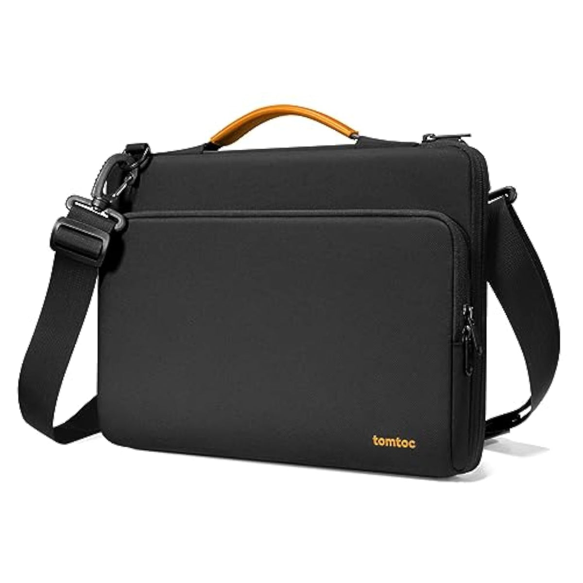 tomtoc 360 Protective Laptop Shoulder Bag for 14-inch MacBook Pro M4/M3/M2/M1 Pro/Max A3112/A3401/A3185 2024-2021, Water-Resistant Carrying Case for 13.5-14.4 Inch Microsoft Surface Laptop 6/5