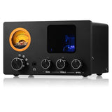 Douk Audio Vacuum Tube Preamp: Headphone Amp with VU Meter, 4-Way RCA Selector Switch Box, Preamplifier with Tone Control for Receivers, Amplifiers,