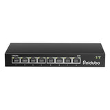 Ethernet Switch Unmanaged, 8 Port 2.5Gb Switch, 60Gbps Switching Capacity, Ideal For 2.5Gbps Nas/Pc, 4K Video, Game Console, Ap, Desktop Wall Mount, Fanless Design, Plug And Play