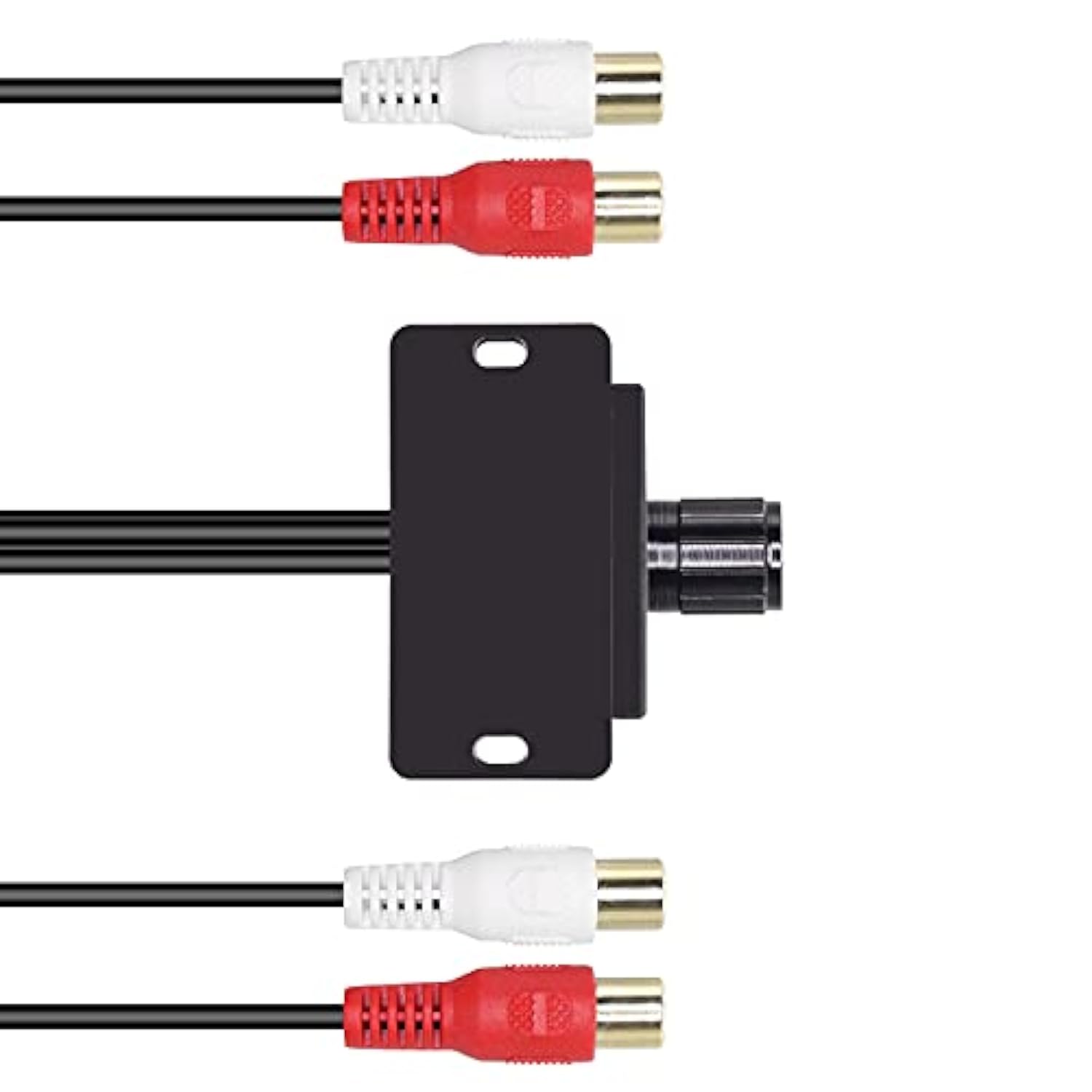 Universal Rca Level Controller Car Audio Amplifier Rca Audio Adjuster Bass Boo