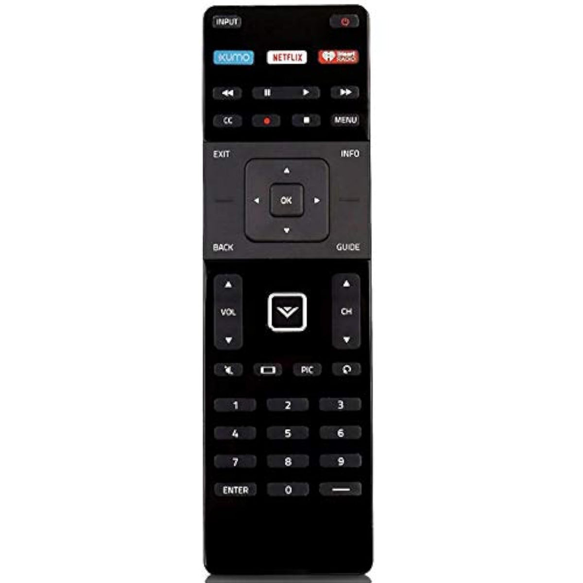XRT122 Remote for Vizio Smart TV D32–E70 Series