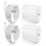 Fast Charger 20W USB-C + 10FT MFi Lightning Cable for iPhone & iPad