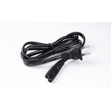 6Ft Power Cord For Jbl Partybox 100 110 200 300 310 710 1000 On-The-Go Speaker, Onn Party Speaker, Jbl Soundbar 2 Prong Power Cable Replacement