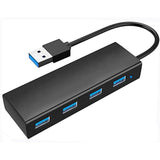 Usb 3.0 Hub 4-Port 5Gbps, Usb Splitter Expander For Macbook, Laptop, Xbox, Fla