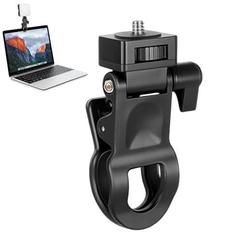 Selfie Phone Light Clip Portable Clip-On Light for Phone, Camera, Laptop, Webcam, Tripod with 1/4" Thread Mount, Compatible for Zoom or Video Call