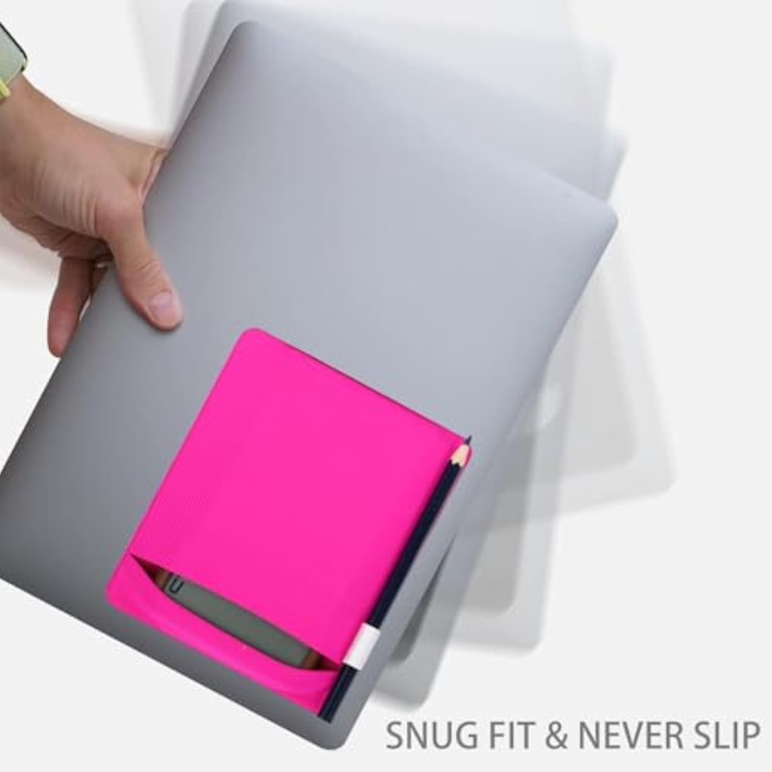 External Hard Drive Holder, Compact Elastic Pouch Organizer Pouch Wireless Storage For Wireless Mouse, Cables, Earphones