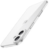 JETech Slim Case for iPhone 17 6.3-Inch with Camera Lens Full Protection, Ultra-Thin Lightweight Clear Minimalist Protective Phone Cover (Clear)