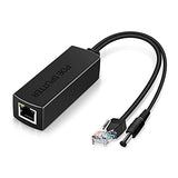 Active Poe Splitter Adapter, 48V To 12V, Ieee 802.3Af Compliant, 10/100Mbps Up To 100 Meters For Surveillance Camera, Wireless Access Point And Voip Phone