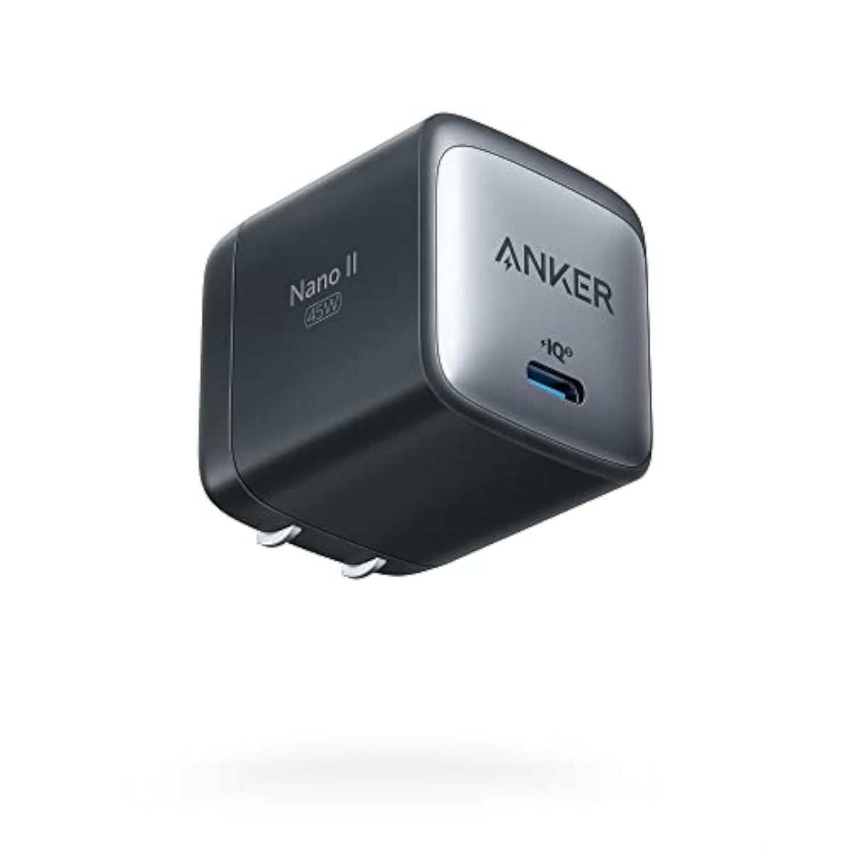 Anker USB C Charger, 713 Charger (Nano II 45W), GaN II PPS Fast Compact Foldable Charger for MacBook Pro, Galaxy, iPhone 15, Steam Deck, and More
