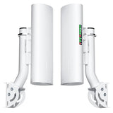 Point To Point/Multipoint Wireless Bridge Outdoor With Bracket Mount, Starlink Wifi Extender, Ip65 Waterproof, 5.8Ghz 3Km 100Mbps With 16Dbi High Gain Antenna,Extend Wifi To Outdoorbulidings, 2 Pack
