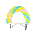 Balloon Clips(120 Pcs), Balloon Connectors For Decor Balloons Arch, Balloons Column Stand And Flowers - Birthday, Wedding, Baby Shower Party Decorations