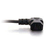 6Ft Premium 90 Degree Replacement Ac Power Cord - Durable Power Cable For Tv, Computer, Monitor, Appliance & More (24240)