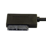 Usb 3.0 To Sata 7+6 13Pin Slimline Sata Adapter Cable 5Gbps Compatible For Lap