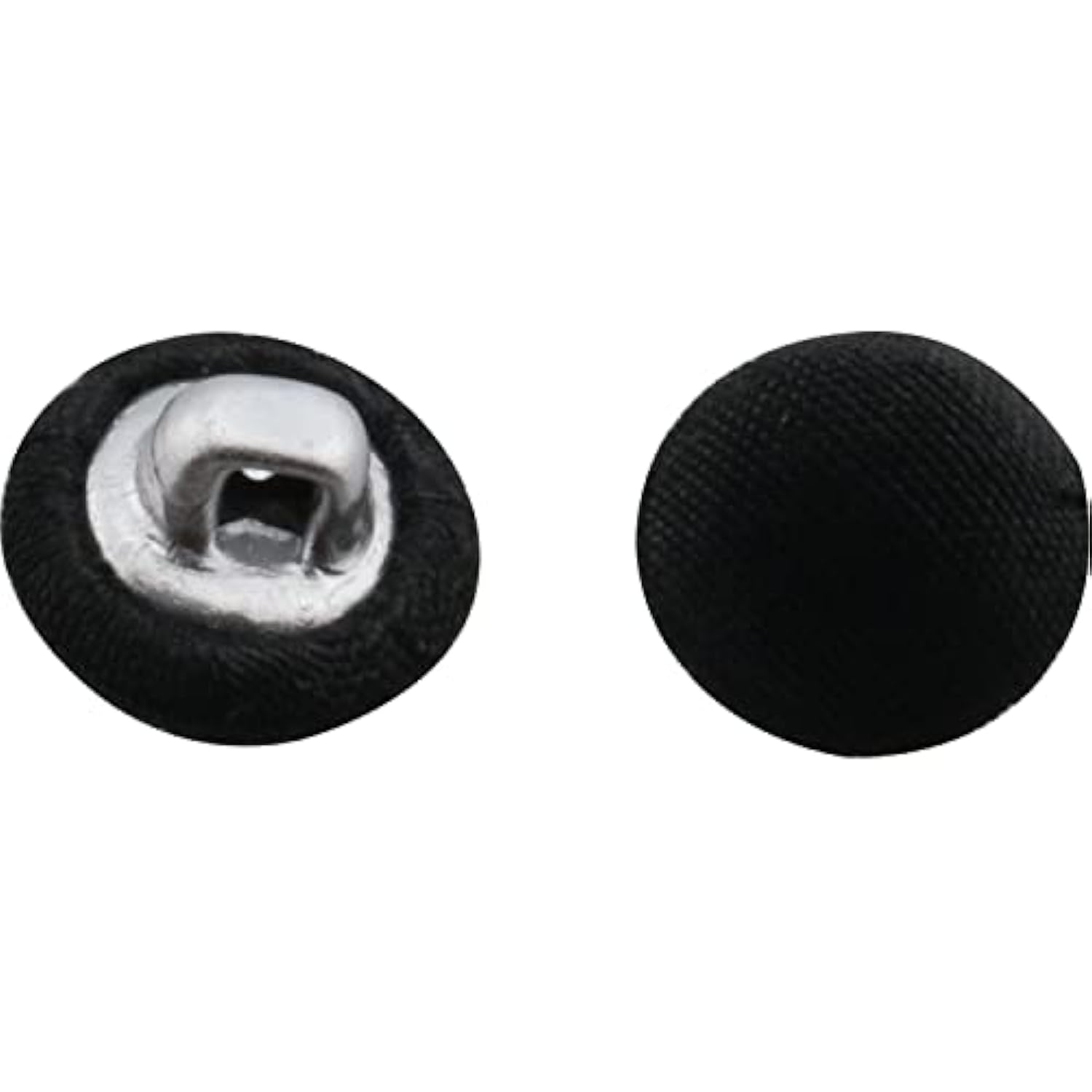 50Pcs Tuxedo Buttons Metal Shank Buttons 10Mm For Prom Dresses, Weddin