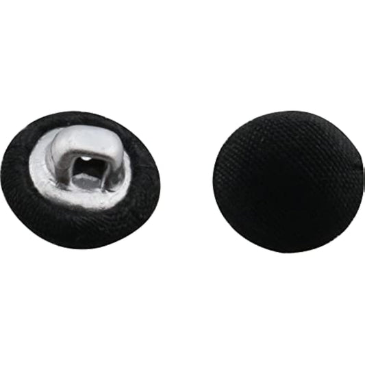 50Pcs Tuxedo Buttons Metal Shank Buttons 10Mm For Prom Dresses, Weddin