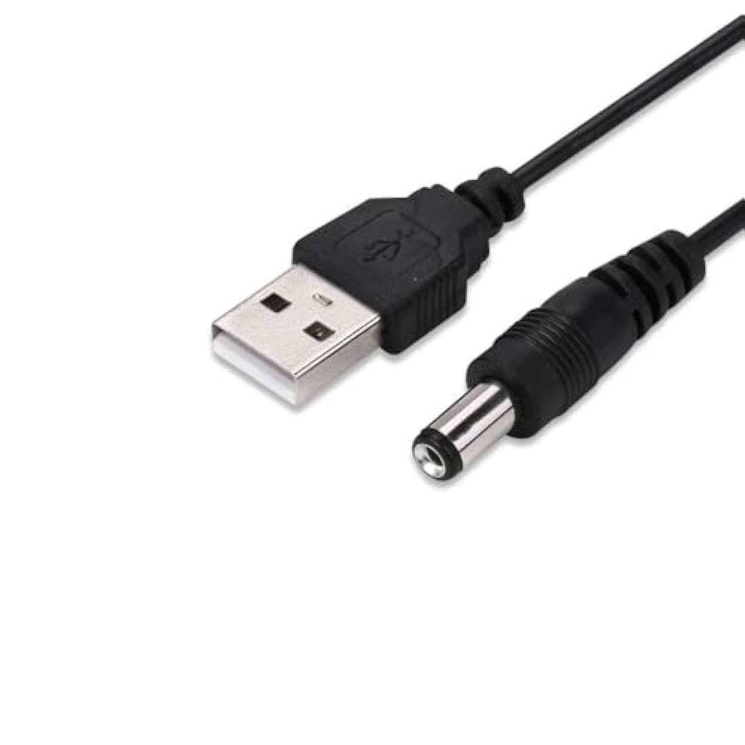 3.3Ft Usb-A To 3.5Mm 5V Dc Barrel Jack Male Charger Power Cable Adaptor Lead?Suitable For Small Fans/Speakers/Desk Lamps/Luna Facial Cleansers/Hub Splitters