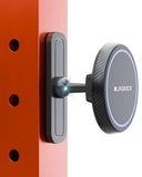Magnetic Gym Phone Mount for MagSafe Accessories Dual Magnet Stand for iPhone 17 and Android compatible with MagSafe Phone Stand with Alloy Base Gym