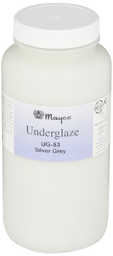 True Flow Underglaze, Silver Gray, 1 Pint
