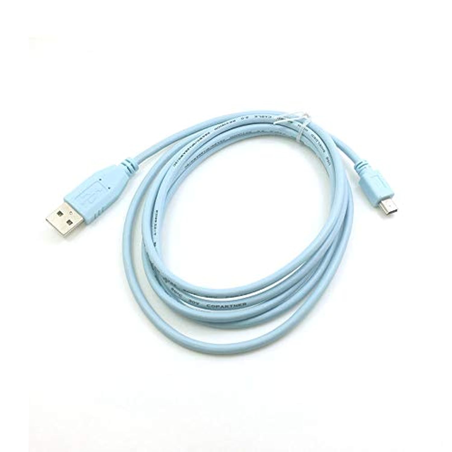 6Ft Mini Usb Routers & Switches Cable Network Router Console Cable Cab-Console-Usb Compatible With Cisco 1900,2900 And 3900 Series Routers,2960,3750,And 3750-X Catalyst Series Switches