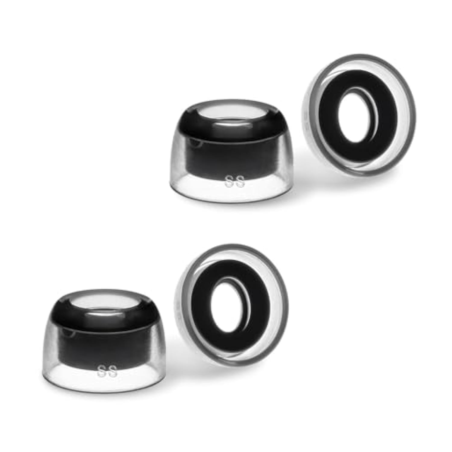Sednaearfit Crystal For Bose Earbuds 2 Pair - Bose Earbuds Replacement Tips - Compatible With Quietcomfort Ultra Earbuds, Qc Earbuds Ii (Ss)