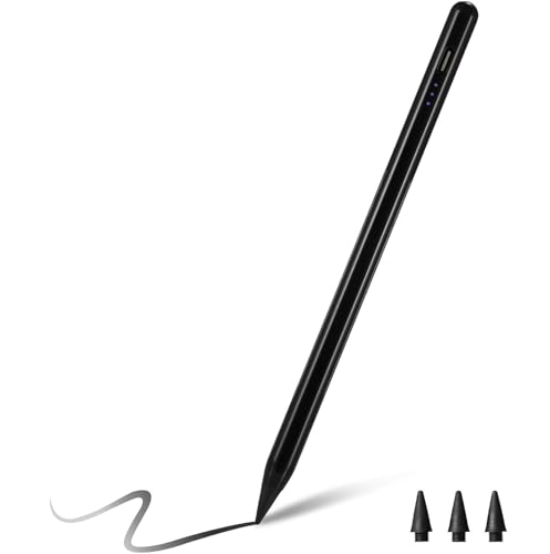 Stylus Pen For Apple Ipad (2025-2018),Tilt Sensitivity Palm Rejection Fast Charge Stylus Pencil,Ipad Pencil For I Pad 11Th A16/10/9/8/7/6Th & Pro 13/12.9/11(M5/M4) & Air 13/11(M3/M2)&Mini A17 Pro/6/5
