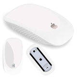 Silicone Mouse Case Compatible With Apple Magic Mouse I&Ii - Anti-Drop Cover Case For Applemouse 2(White)