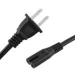 2 Prong Power Cord For Ion Game Day Wireless Rechargeable Speaker System Bluetooth Speaker Power Cable Replacement