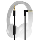 Original Replacement Aux Audio Cable Cord For Beats By Dre Headphones Solo/Studio/Pro/Wireless/Mixr With Mic Black+Replacement Charger Cable For Beats By Dr Dre And Pill