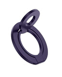 Magnetic Phone Ring Holder Grip, Foldable Magsafe Stand For Iphone 17 Pro Max, Samsung, Two-Sided Magnetic Phone Kickstand For Desk Stand & Car Mount, Compatible With Wireless Charging - Purple