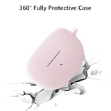 Case For Bose Ultra Open Earbuds (2024), Soft Silicone Protective Case Cover With Bling Keychain Accessories For Women Girls (Pink)
