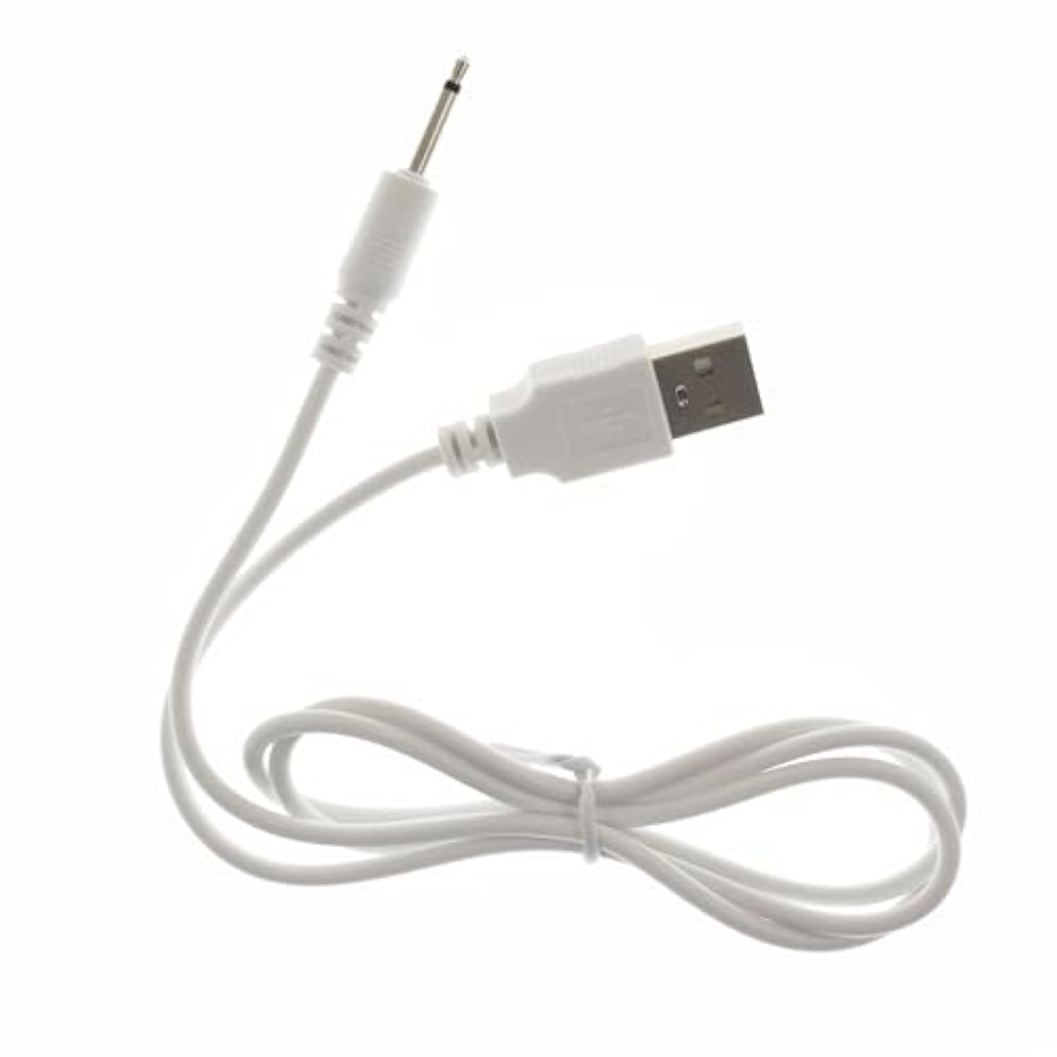 2 Pack 2.7Ft Usb To Dc 2.5Mm Fast Charger Cable, Replacement Charging Cord Adapter Suitable For Toys, Massagers, Beauty Equipment - Enhanced Charging Speed