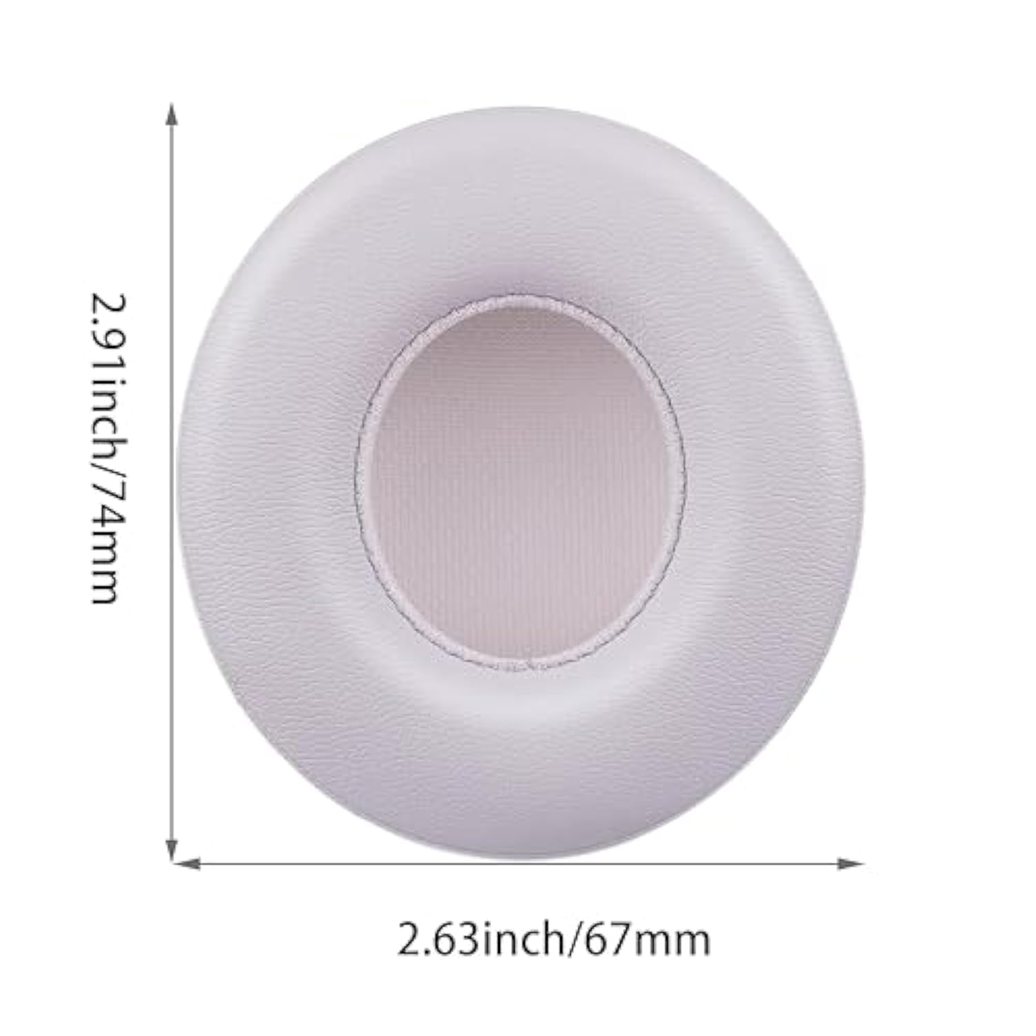 Replacement Ear Pads Compatible With Beats Solo 4 Wireless On-Ear Headphones, Replacement Ear Pads Made Of Protein Leather And Memory Foam (Pink)